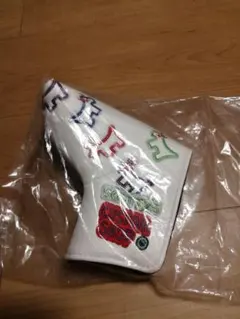 スコッティキャメロン ピン パターカバー ホワイト マジックテープ開封式