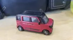 ラスト1トイズキャビン スズキ スペーシアギア 1/64 赤 ガチャのサムネイル