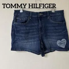 イチオシ❣️TOMMY HILFIGER トミー　ダークブルー ショートパンツ