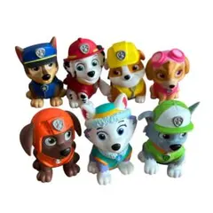 ⑥パウパトロールフレンズ フィギュア 7体セット おもちゃ