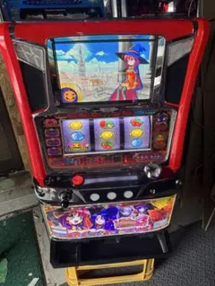 パチスロ実機「アネモネ」スロット台本体 コイン不要機 引き取り限定