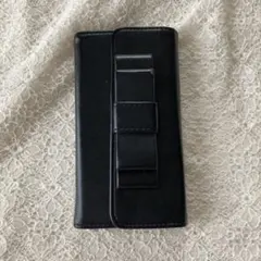 リボン付きスマホケースiPhone se.7.8