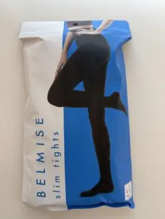 BELMISE slim tights L-LL ブラック