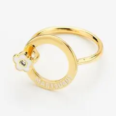 マリークワント MARY QUANT デイジー お花 モチーフ リング ゴールドのサムネイル