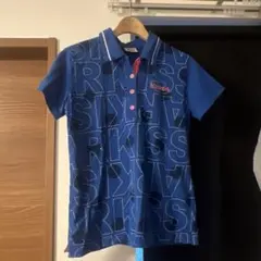 kissmark Golf ポロシャツ Mサイズ ブルーのサムネイル