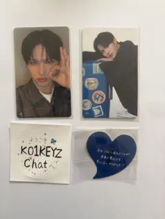 KO1KEYZ 安部結蘭 ラントレ003 008 プラチャ ステッカー セット