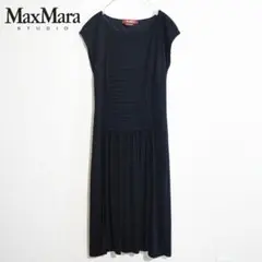 【MaxMara studio/マックスマーラ】ノースリーブ ワンピース Mのサムネイル