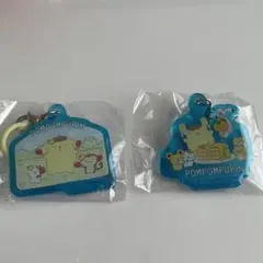 ポムポムプリン ぼくの一日　クリアチャーム　マラカス　ホットケーキ　ガチャ