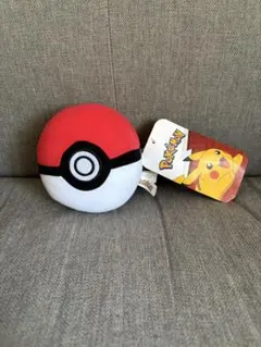 モンスターボール　ぬいぐるみ、約11cm タグ付き　ポケモンのサムネイル