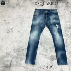 DSQUARED2 ダメージ加工デニム　ペンキ　スキニー　ジーパン　ビンテージ