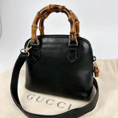 美品✨GUCCI バンブー ミニバッグ ショルダー 2way ヴィンテージのサムネイル