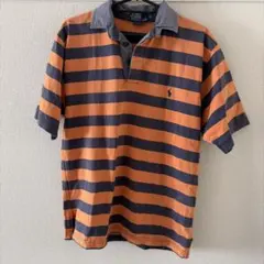 天*藤様 Polo by Ralph Lauren ストライプ ポロシャツ
