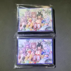 ホロライブ ゲーマーズ ６周年記念 カードスリーブ 60枚未開封 二個セット　①