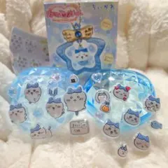 ちいかわ【ハチワレ】 ジュエリースイングチャーム& ぷくちゅるシール最終価格