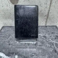 【COACH】レザーカードケース ブラック 本革 コンパクト