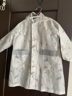 恐竜柄 ベビーレインコート 90-100cm