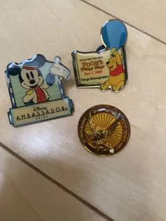 東京ディズニーリゾート 限定ピンバッジ 3個セット