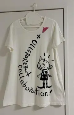 OLLEBOREBLA オレブレブラ　Tシャツ　チュニック　ぶたさん
