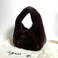 【新品未使用✨】agnes b アニエスベー ファーバッグ ショルダーバッグ