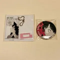 毛利蘭　缶バッジ＆アクリルキーホルダー　名探偵コナン 公式アプリ限定　vol.2