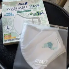 ANA WASHABLE MASK 黒 Lサイズ オリジナルウォッシャブルマスク - メルカリ