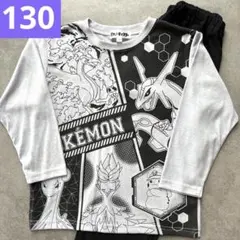 ⭐️新品⭐️ポケモン　長袖パジャマ　130㎝　レックウザ　ガラルファイヤー　ラプラス