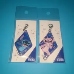 ディズニーザマーケット限定　マジカル・モーメント　連結　キーホルダー　スティッチ