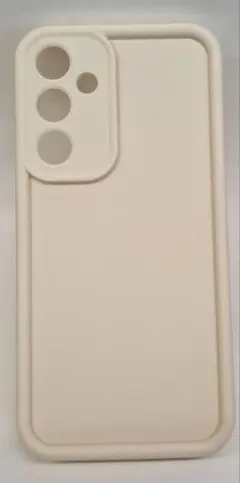 Galaxy A55スマホケース ソフトケース ホワイト