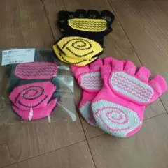 日本製　５本指　足裏クッション　浅履きソックス　３足セット