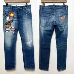 ディースクエアード　デニム　パンツ　ワッペン　サイズ44 希少