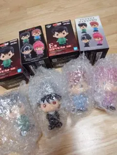 一番くじ　幽遊白書 フィギュア 4体セット　コンプリート　SOFVICちゅ　E賞