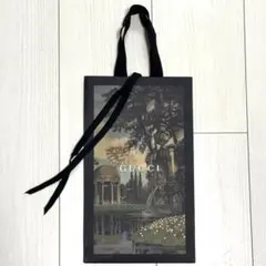 GUCCI 風景画デザイン ショッパー 紙袋
