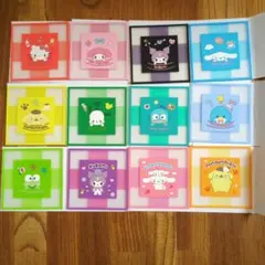 ②バンダイ サンリオキャラクターズ CLEARSQUARE グミ＆コースター