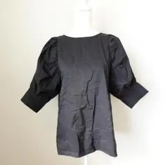 Loungedress ラウンジドレス パフスリーブ トップス ブラウス 半袖