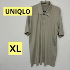 UNIQLO ドライEXポロシャツ ベージュ XLサイズのサムネイル