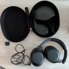 SONY WH‐1000XM4 ワイヤレスヘッドホン ブラック 収納ケース付き