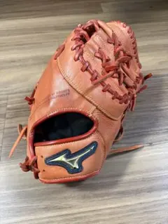 Mizuno セレクト9 軟式少年野球グローブ オレンジ　ファーストミットのサムネイル