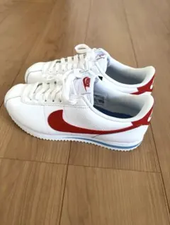 NIKE CORTEZ ホワイト レッド スニーカーのサムネイル