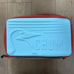チャムス　40周年　限定　コラボ　酔鯨　アウトドアポーチ 水色/赤