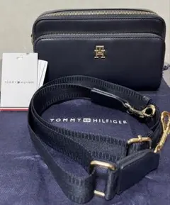 TOMMY HILFIGER ネイビー ショルダーバッグ 新品未使用