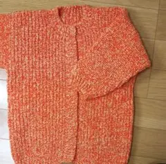 編み物　カーディガン