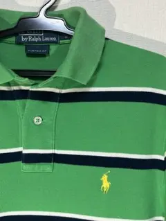 Polo by Ralph Lauren ストライプ ポロシャツ　メンズXS
