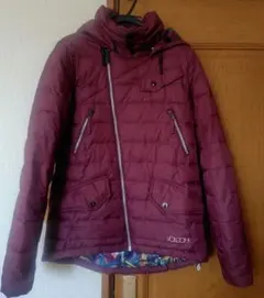 VOLCOM バーガンディ パファージャケット