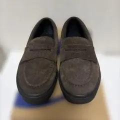 ブラウン スエード ローファー　vansのサムネイル