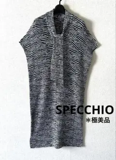 【SPECCHIO】極美品＊ボウタイ付き・ワンピースのサムネイル