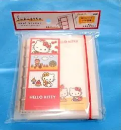 [新品]　シール帳　スキペタシールバインダー　ハローキティ　クラックス
