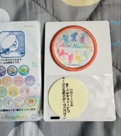 【ダッフィー&フレンズ】20周年 カラフルハピネス ワッペン クッキーアン