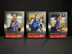 西村弥菜美 選手　トレーディングカード