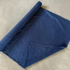 ❣️希少品=藍染無地JAPANブルー藍=長期保管木綿反物カット売り 02