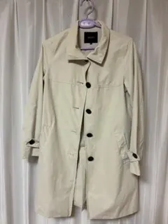 BOSCH アイボリー トレンチコート 36
